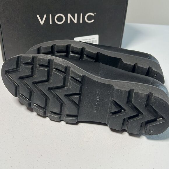 Vionic Kensley Women's Black Leather Loafer - Picture 5 of 6